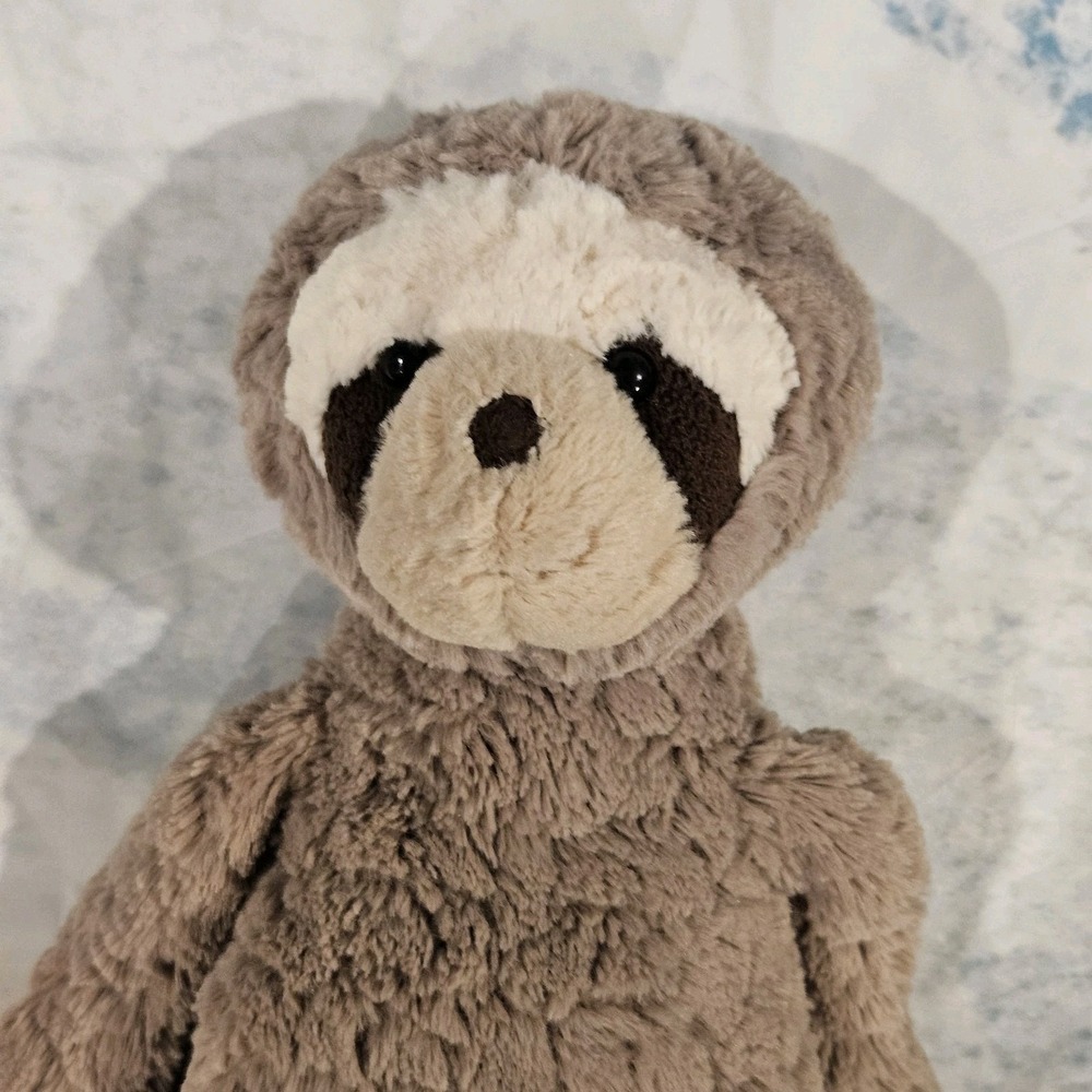 Mary Meyer Sloth Plush 13"‎ Brown Tan Soft Stuffed Animal Toy - Picture 2 of 5